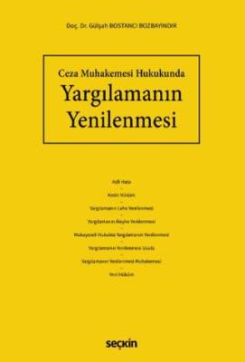 Yargılamanın Yenilenmesi - 1