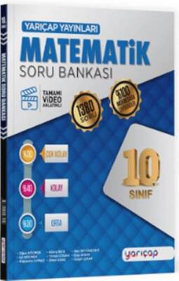 Yarı Çap Yayınları 10. Sınıf Matematik Soru Bankası - 1
