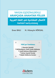 Yaygın Eşdizimleriyle Arapçada Anahtar Fiiller - Akdem Yayınları