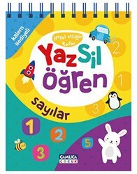 Yaz Sil Öğren Sayılar - Çamlıca Çocuk Yayınları