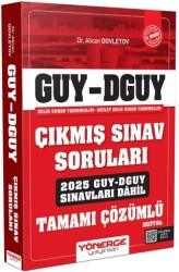 Yazarın Kendi Yayınevi - Alican Dovletov GUY DGUY Gelir Uzman Yardımcılığı Çıkmış Sınav Soruları - Yazarın Kendi Yayınevi - Alican Dovletov