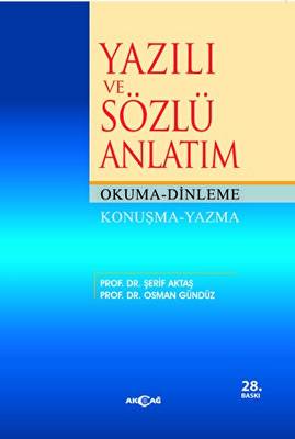 Yazılı ve Sözlü Anlatım - 1