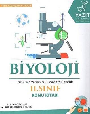 Yazıt Yayıncılık Yazıt 11. Sınıf Biyoloji Konu Kitabı - 1