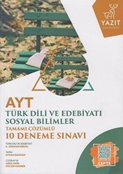 Yazıt YKS AYT Türk Dili ve Edebiyatı Sosyal Bilimler Tamamı Çözümlü 10 Deneme Sınavı - Yazıt Yayıncılık