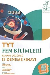Yazıt YKS TYT Fen Bilimleri Tamamı Çözümlü 15 Deneme Sınavı - Yazıt Yayıncılık