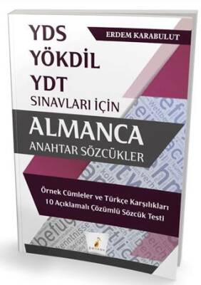 YDS YÖKDİL ve YDT Sınavları İçin Almanca Anahtar Sözcükler - 1