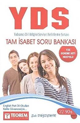 Teorem Yayıncılık YDS Tam İsabet Soru Bankası YDS Deneme Hediyeli - 1