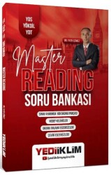 YDS YÖKDİL YDT Master Reading Soru Bankası - Yediiklim Yayınları