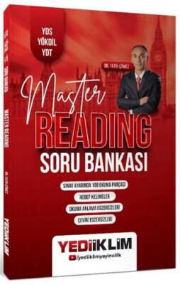 YDS YÖKDİL YDT Master Reading Soru Bankası - 1