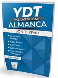 Pelikan Tıp Teknik Yayıncılık YDT Almanca Son Tekrar - Pelikan Tıp Teknik Yayıncılık