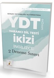 Pelikan Tıp Teknik Yayıncılık YDT İkizi İngilizce 2 Deneme Sınavı - Pelikan Tıp Teknik Yayıncılık