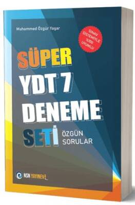 YDT Süper 7 Deneme - 1
