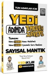 Yedi Adımda Temelden Zirveye Sayısal Mantık Video Konu Anlatımlı Video Çözümlü Soru Bankası - Yediiklim Yayınları