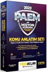 Yediiklim Yayınları Yediiklim 2023 PAEM ve Misyon Koruma Konu Anlatımlı Modüler Set - Yediiklim Yayınları