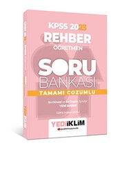 Yediiklim Yayınları 2023 ÖABT Rehber Öğretmen Tamamı Çözümlü Soru Bankası - Yediiklim Yayınları
