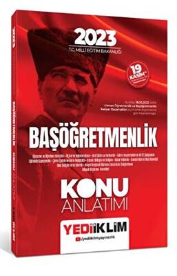 2023 T.C. Millî Eğitim Bakanlığı Başöğretmenlik Konu Anlatımı - 1