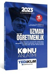2023 T.C. Millî Eğitim Bakanlığı Uzman Öğretmenlik Konu Anlatımı - Yediiklim Yayınları