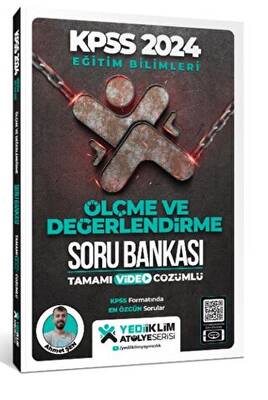 Yediiklim Yayınları 2024 Eğitim Bilimleri Atölye Serisi Ölçme Ve Değerlendirme Tamamı Video Çözümlü Soru Bankası - 1