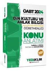 Yediiklim Yayınları 2024 ÖABT Din Kültürü ve Ahlak Bilgisi Öğretmenliği Konu Anlatımı - Yediiklim Yayınları