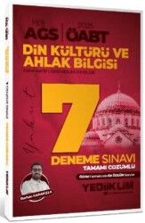 2025 MEB AGS ÖABT Din Kültürü ve Ahlak Bilgisi Öğretmenliği Tamamı Çözümlü 7 Deneme Sınavı - Yediiklim Yayınları