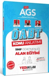 2025 MEB AGS ÖABT Sınıf Öğretmenliği Alan Eğitimi Konu Anlatımı - Yediiklim Yayınları