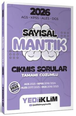 2026 AGS KPSS ALES DGS Sayısal Mantık Tamamı Çözümlü Çıkmış Sorular - 1