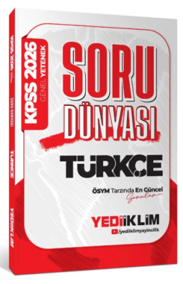 2026 Genel Yetenek Türkçe Soru Dünyası - 1