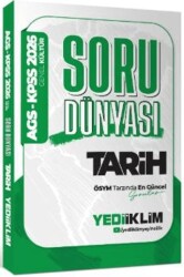 2026 KPSS - AGS Genel Kültür Tarih Soru Dünyası - Yediiklim Yayınları