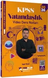2026 KPSS Atölye Serisi Genel Kültür Vatandaşlık Video Ders Notları - Yediiklim Yayınları