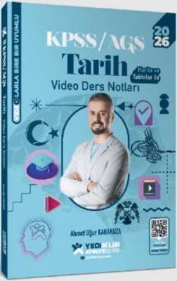 2026 KPSS Genel Kültür Atölye Tarih Video Ders Notları - 1