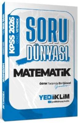 2026 KPSS Genel Yetenek Matematik Soru Dünyası - 1