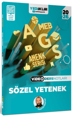 2026 MEB AGS Ahenk Serisi Sözel Yetenek Video Ders Notları - 1
