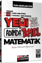 Yediiklim Yayınları Tüm Adaylar için Yedi Adımda Temel Matematik Video Konu Anlatımlı Video Çözümlü Soru Bankası - Yediiklim Yayınları