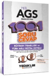 Yediiklim Yayınları MEB AGS Eğitimin Temelleri ve Türk Milli Eğitim Sistemi 1001 Soru Cevap - 1