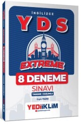 Yediiklim Yayınları YDS İngilizce Extreme Tamamı Çözümlü 8 Deneme Sınavı - 1