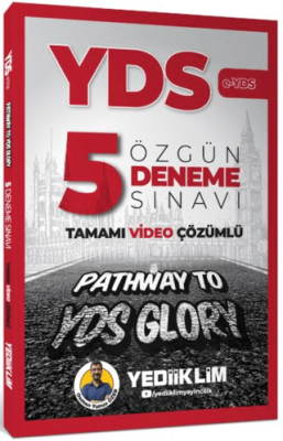 Yediiklim Yayınları YED E - YDS Tamamı Video Çözümlü Özgün 5 Deneme Sınavı - 1