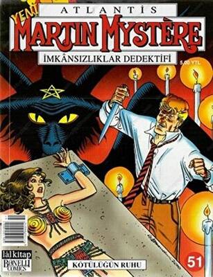 Yeni Atlantis Sayı: 51 Kötülüğün Ruhu Martin Mystere İmkansızlıklar Dedektifi - 1