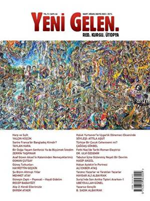 Yeni Gelen Dergisi Sayı: 44 Mart - Nisan - Mayıs 2022 - 1