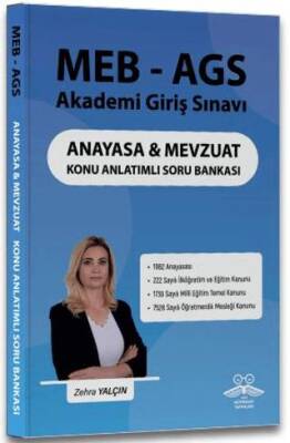 Yeni Müfredat Yayınları 2025 MEB-AGS Anayasa & Mevzuat Konu Anlatımlı Soru Bankası - 1