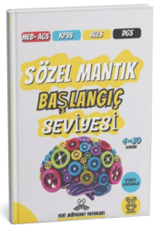 Yeni Müfredat Yayınları 2025 MEB-AGS KPSS ALES DGS Sözel Mantık Başlangıç Seviyesi 4x30 Tamamı Video Çözümlü Deneme Sınavı - 1
