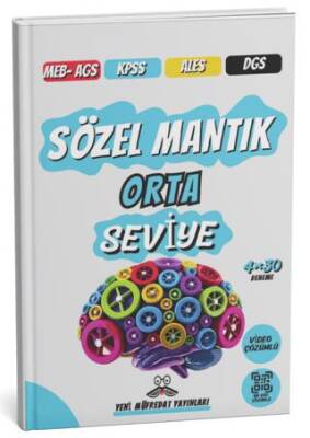 Yeni Müfredat Yayınları 2025 MEB-AGS KPSS ALES DGS Sözel Mantık Orta Seviye 4x30 Tamamı Video Çözümlü Deneme Sınavı - 1
