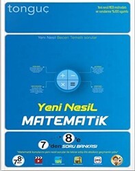 Tonguç Akademi Yeni Nesil Matematik 7`den 8`e Soru Bankası - Tonguç Akademi