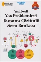 Akıllı Adam Yayınları Yeni Nesil Yaş Problemleri Tamamı Çözümlü Soru Bankası - Akıllı Adam Yayınları