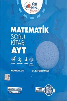 Yeni Nesil Yayınevi Yeni Nesil Yks Ayt Matematik Soru Kitabı - 1