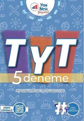 Yeni Nesil Yayınevi Yeni Nesil Yks Tyt 5 Deneme Sınavı Video Çözümlü - 1