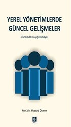 Yerel Yönetimlerde Güncel Gelişmeler - Ekin Basım Yayın