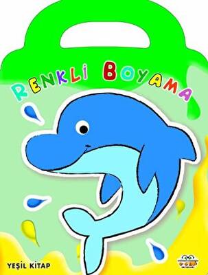 Yeşil Kitap - Renkli Boyama - 1