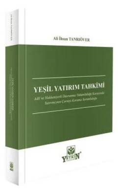 Yeşil Yatırım Tahkimi - 1