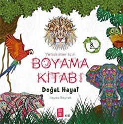 Yetişkinler İçin Boyama Kitabı - Mona Kitap