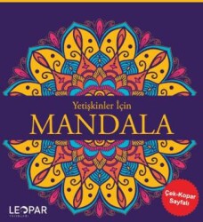 Yetişkinler İçin Mandala-Mor - Leopar Yayınları